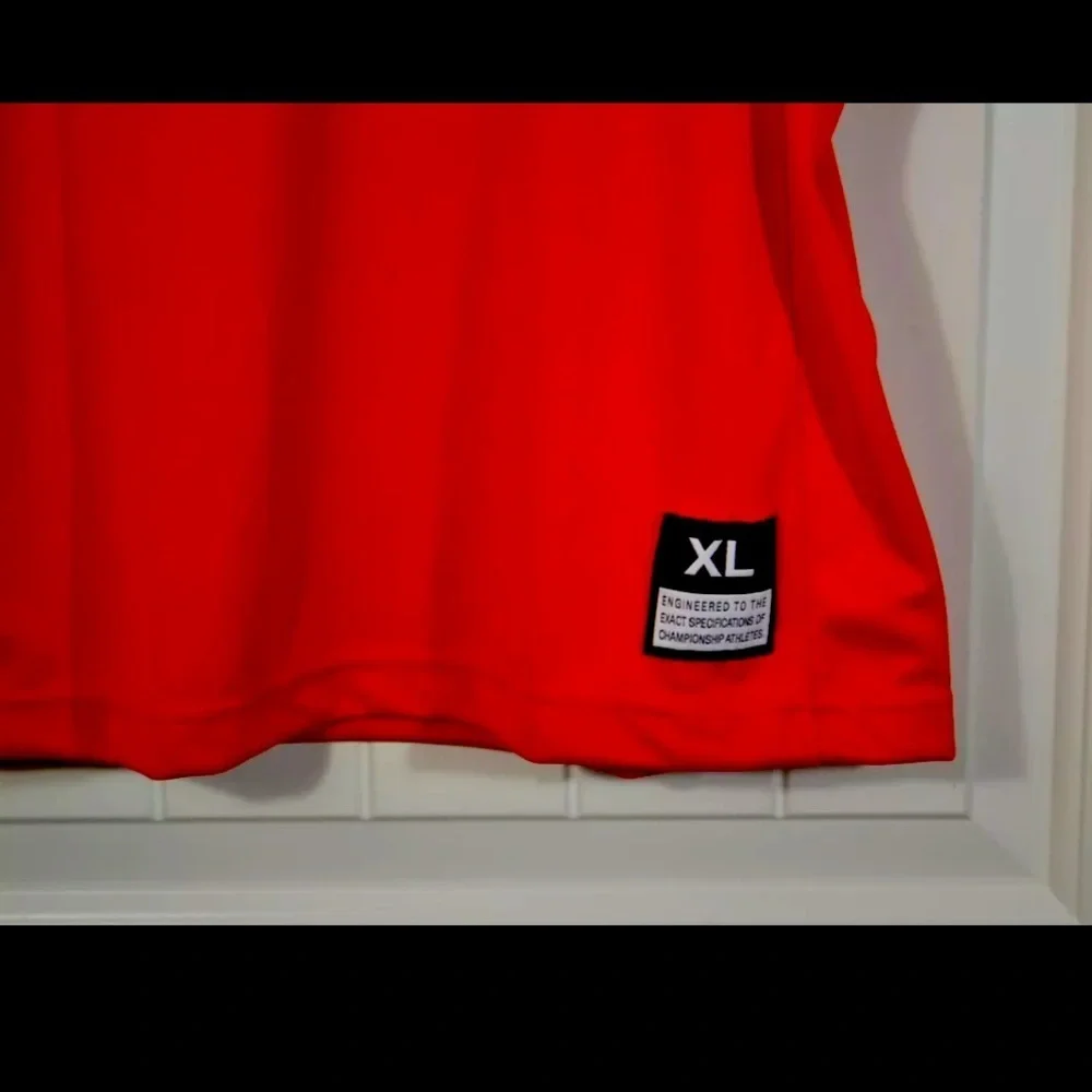 Nike Kid's Red Tank Top - Picture 3 of 3